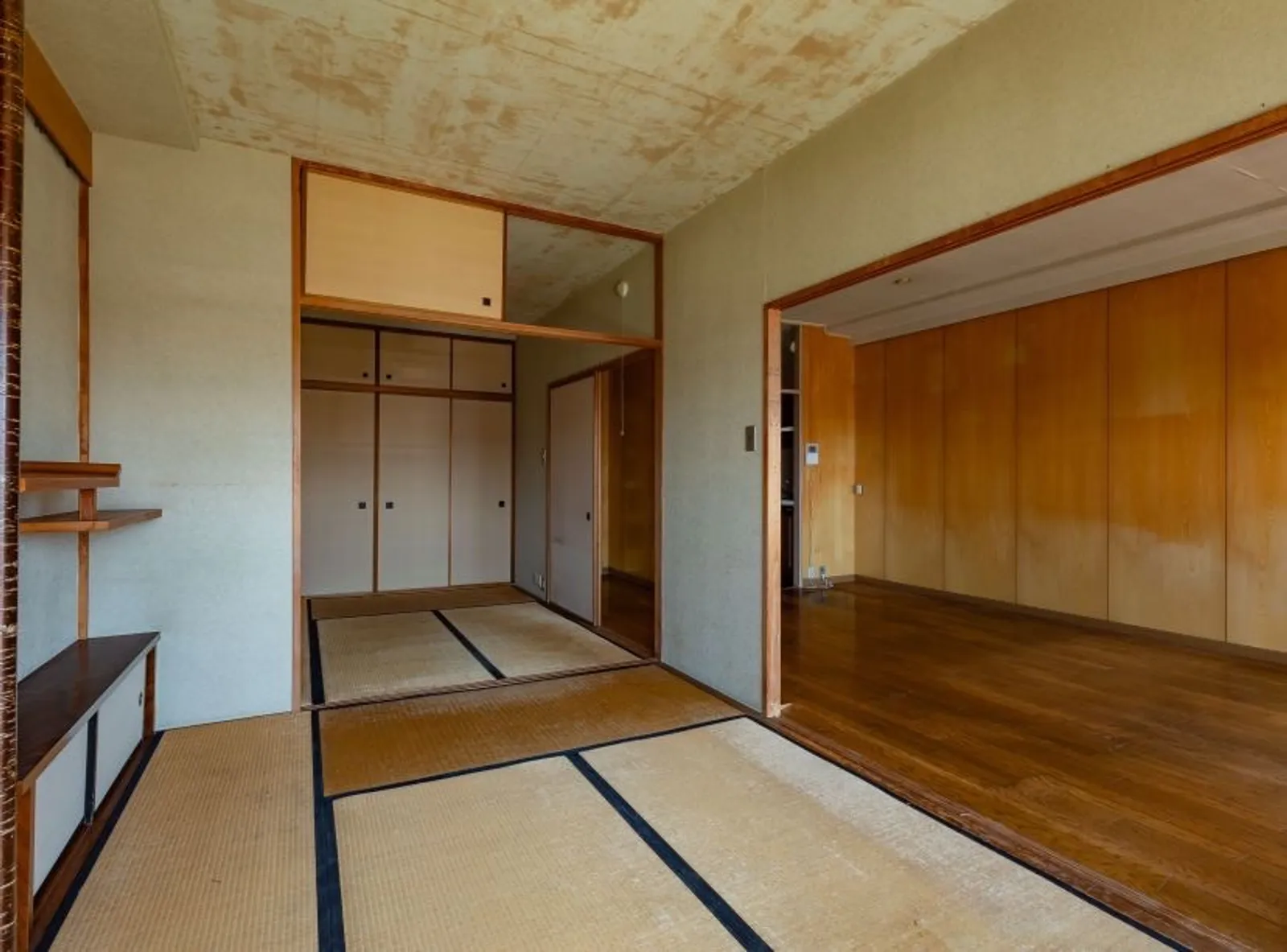 築古和室を、清潔感のある洋室へ（施工前）